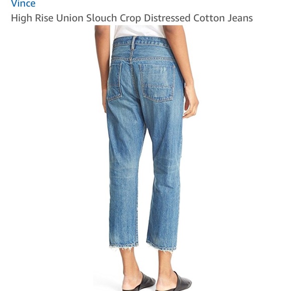 VINCE NWOT Heritage Union High Rise Jeans - Picture 3 of 5